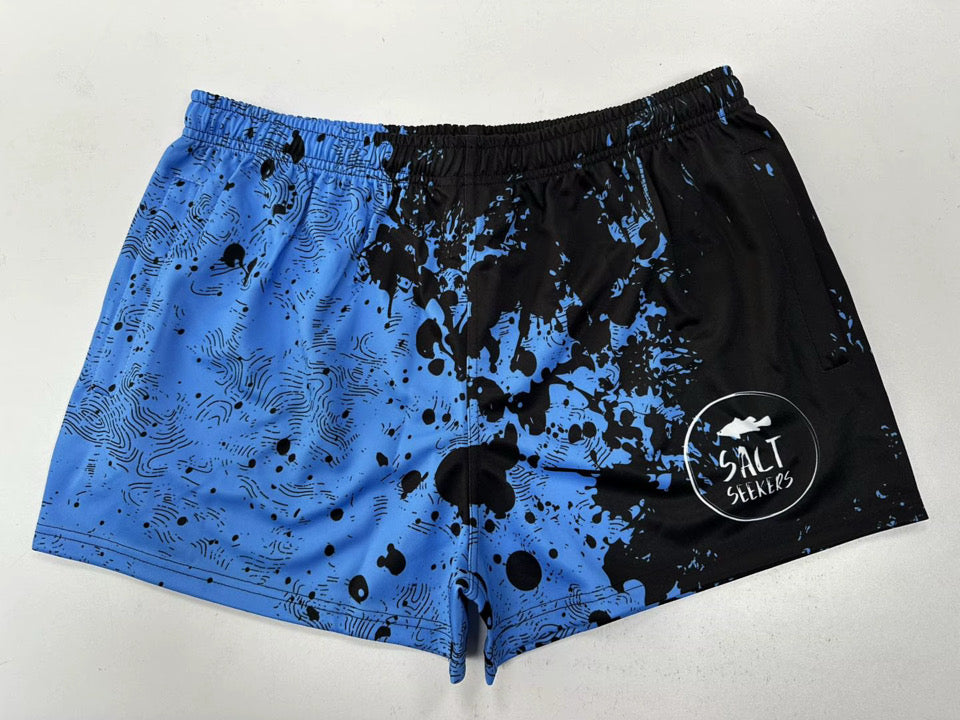 Salt Seekers Footy Shorts (Unisex)