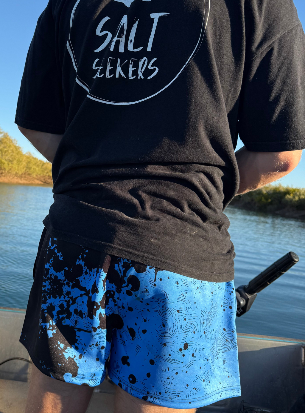 Salt Seekers Footy Shorts (Unisex)
